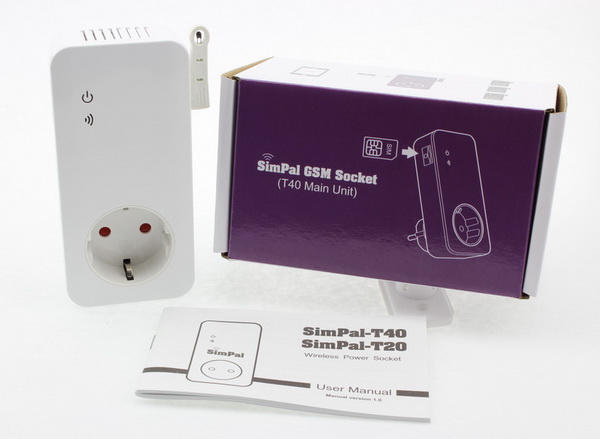 SimPal-T40 GSM Power Socket